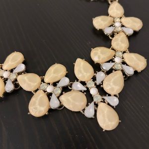 Cream colored necklace